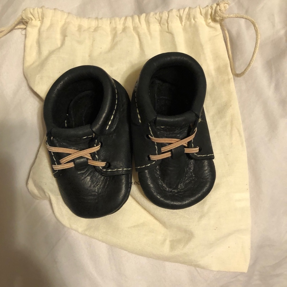 Freshly Picked Black Oxford Moccasins